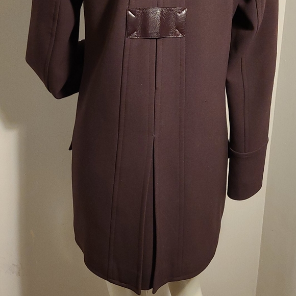 Vintage RUDSAK leather detailed coat - Picture 6 of 14